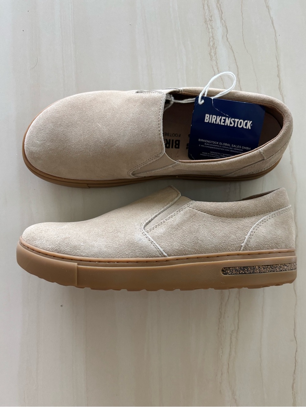 Birkenstock Oswego Shoes Slip Ons Tan Suede Shoes Sneakers Womens 37